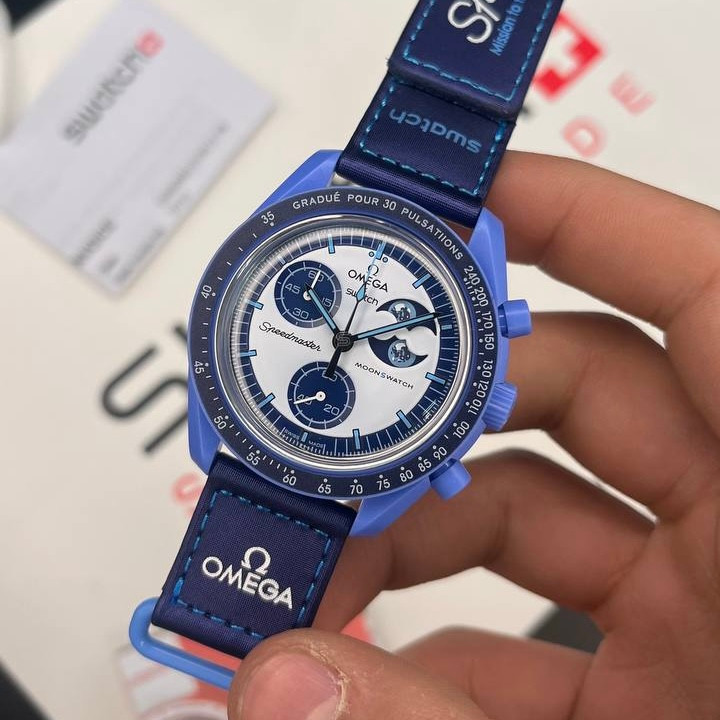 ساعت مچی امگا سواچ super blue