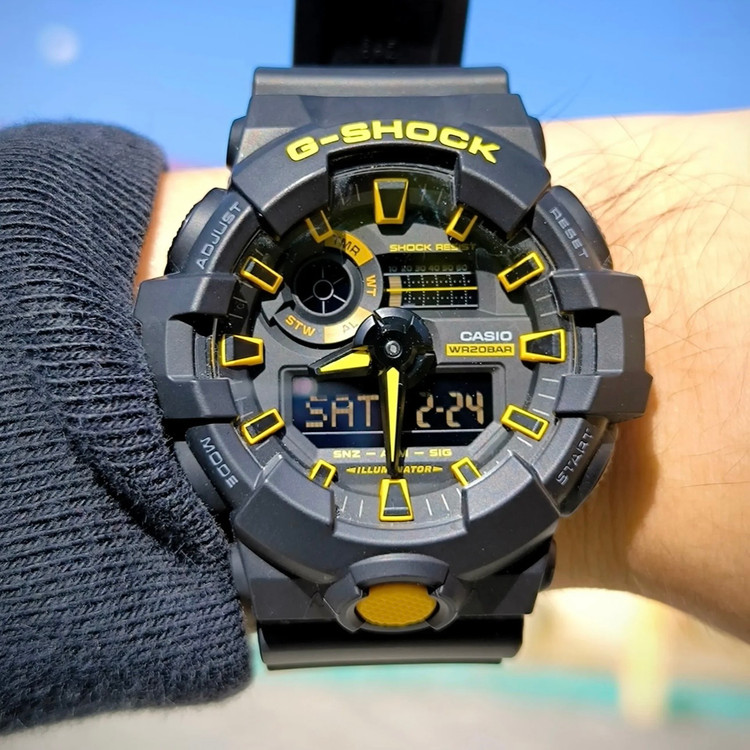 ساعت مچی کاسیو جی شاک مدل GA-700CY-1ADR